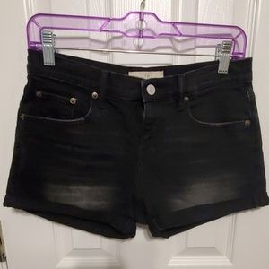 Gap 1969 Black Jean Shorts